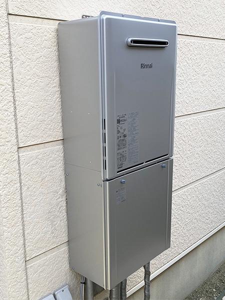 給湯器交換後の写真