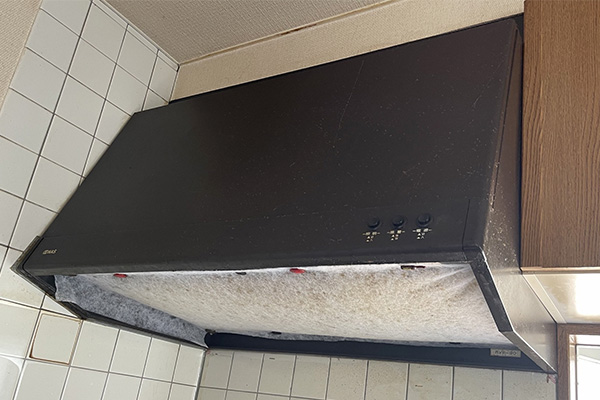 レンジフード交換前の写真