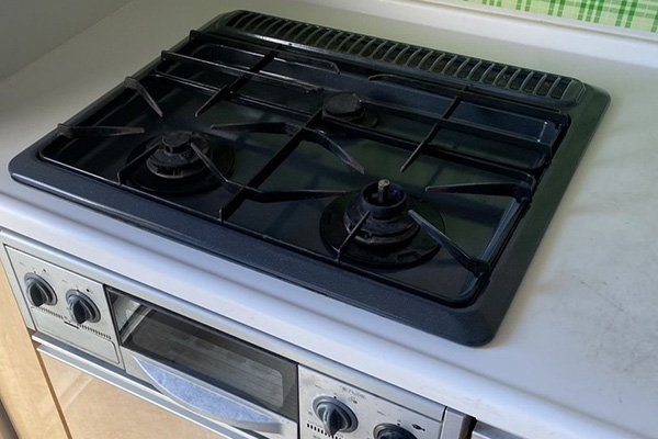 ビルトインコンロ交換前