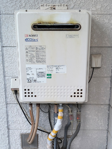 給湯器交換前